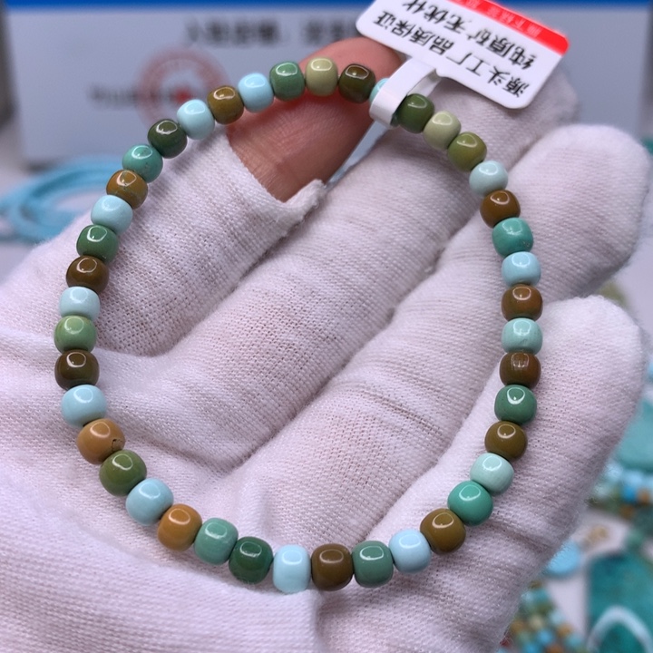 未镶嵌绿松石珠宝奇石