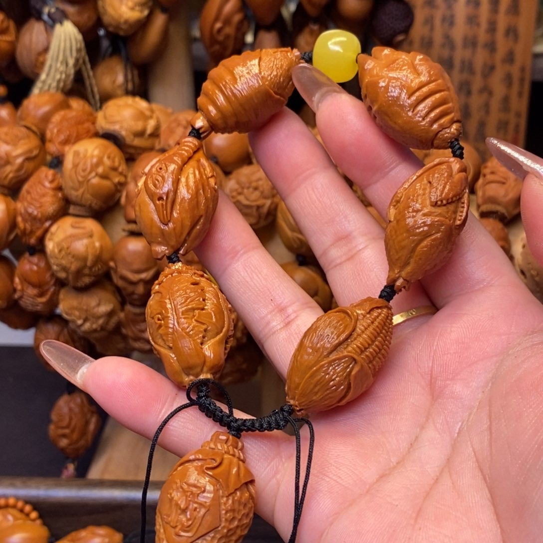 橄榄核手串/手链下酒菜