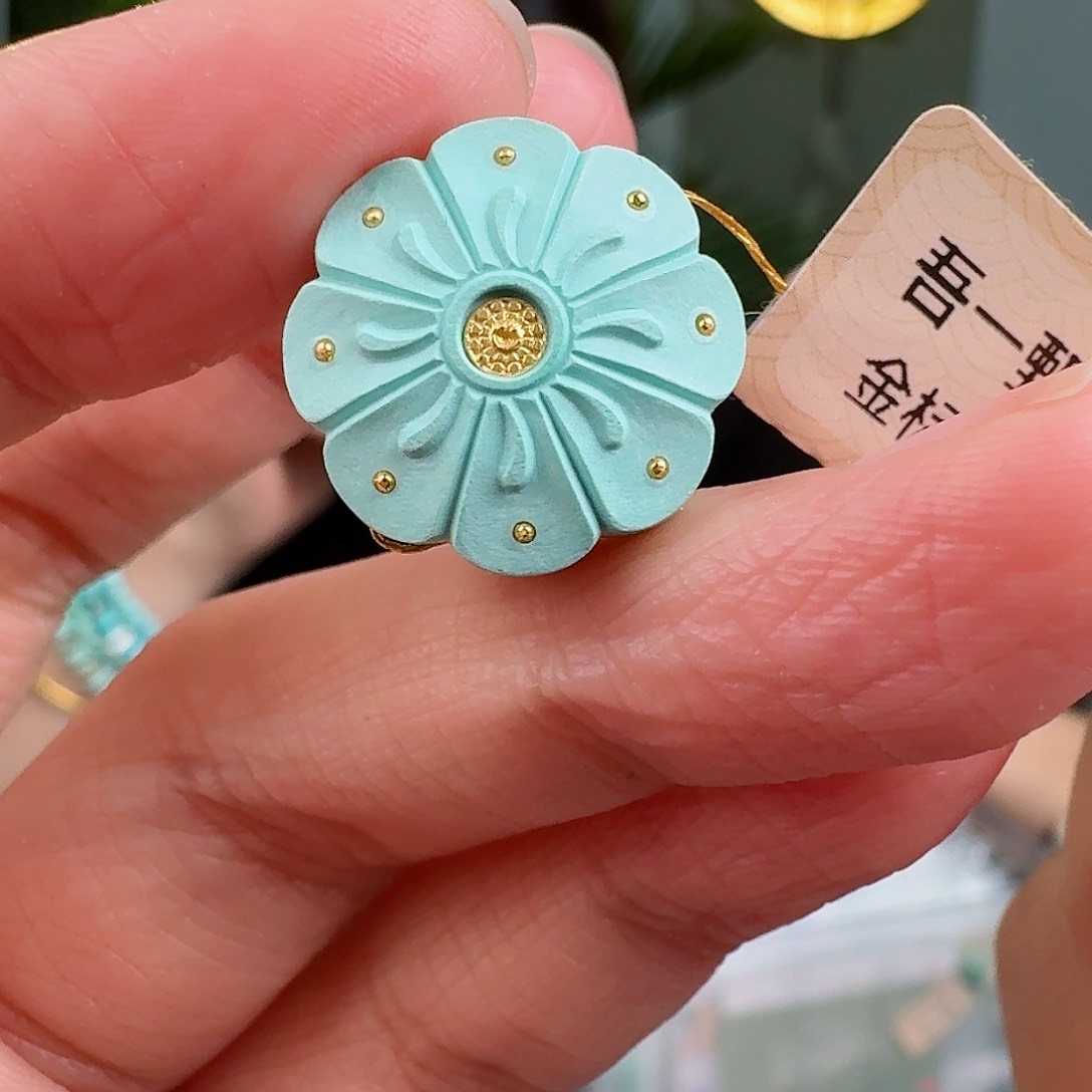 绿松石珠宝奇石未镶嵌