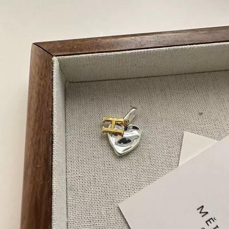 925银银制品 爱心吊坠