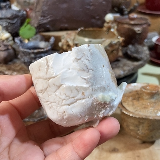 杯吃**睡瑕柴烧裸烧手作品