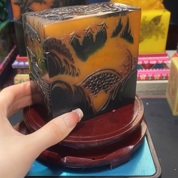 寿山石印石篆刻印章引首章闲章姓名章生日礼物