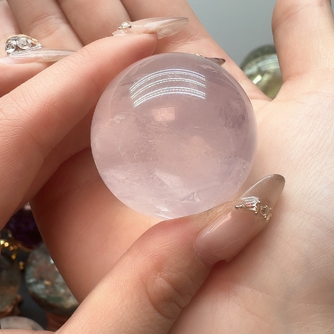 水晶微瑕660 3.6未镶嵌朱*纯