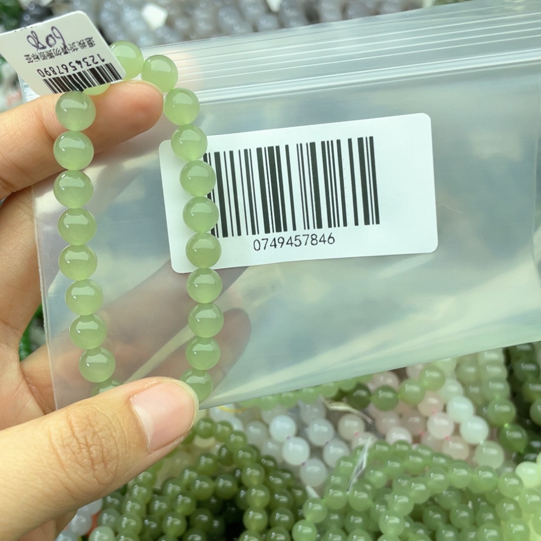 和田玉手链未镶嵌欧*欧