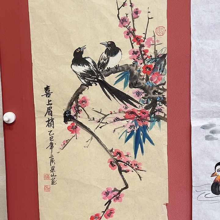 国画侯老师手绘作品