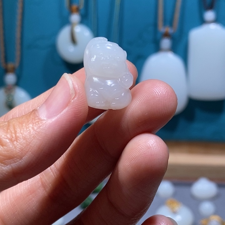 和田玉挂件未镶嵌灵***当