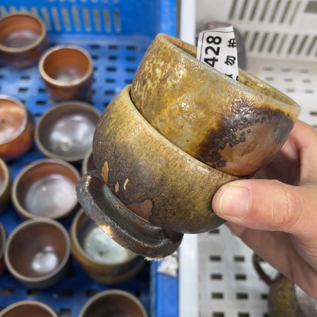 净***画陶纯手工柴烧茶壶茶具