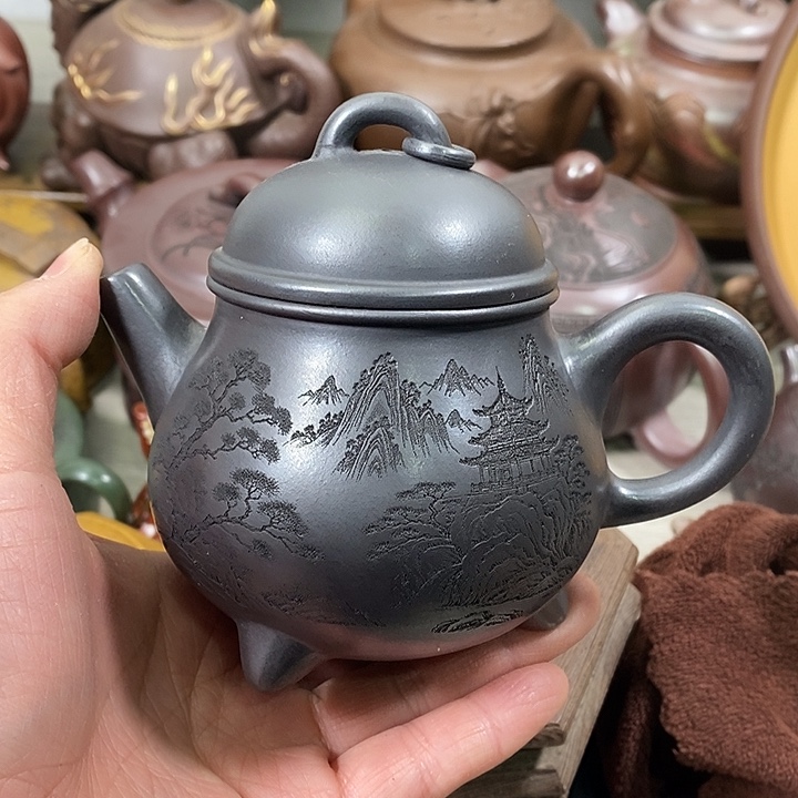 茶壶紫砂微瑕微瑕