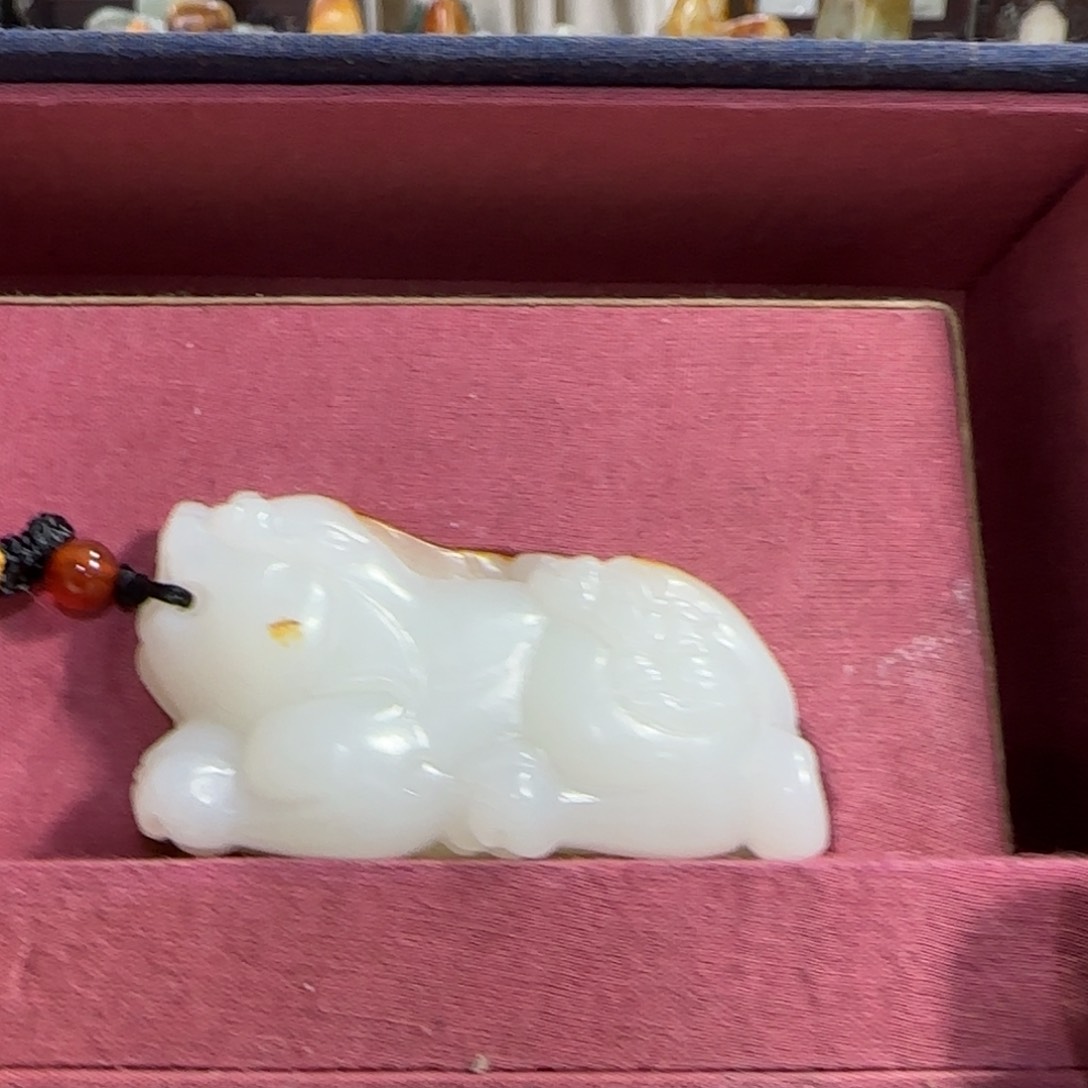 和田玉挂件未镶嵌