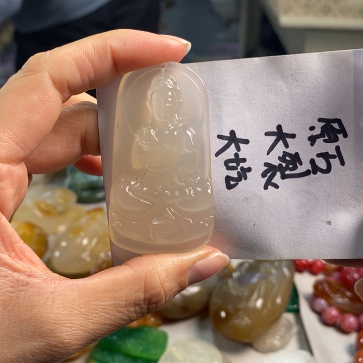 玛瑙/玉髓吊坠(不含链)未镶嵌