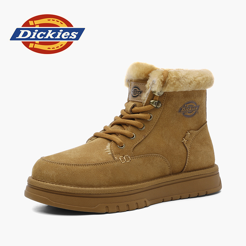 Dickies男鞋冬季加绒保暖二棉靴时尚时尚百搭户外百搭潮流雪地靴