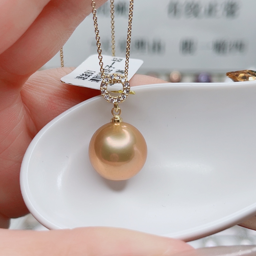 吊坠(赠链)合金淡水珍珠
