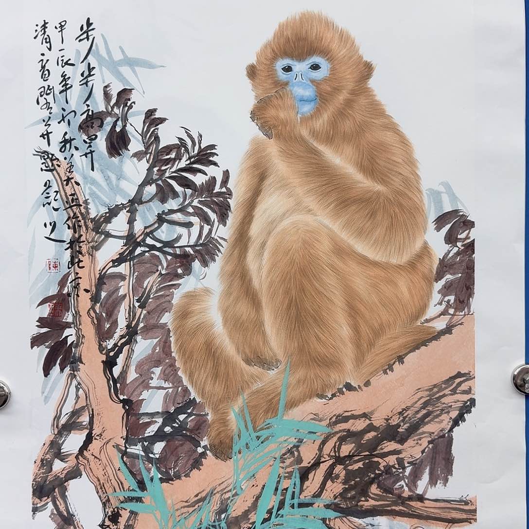 国画多次参加国内外大型画展