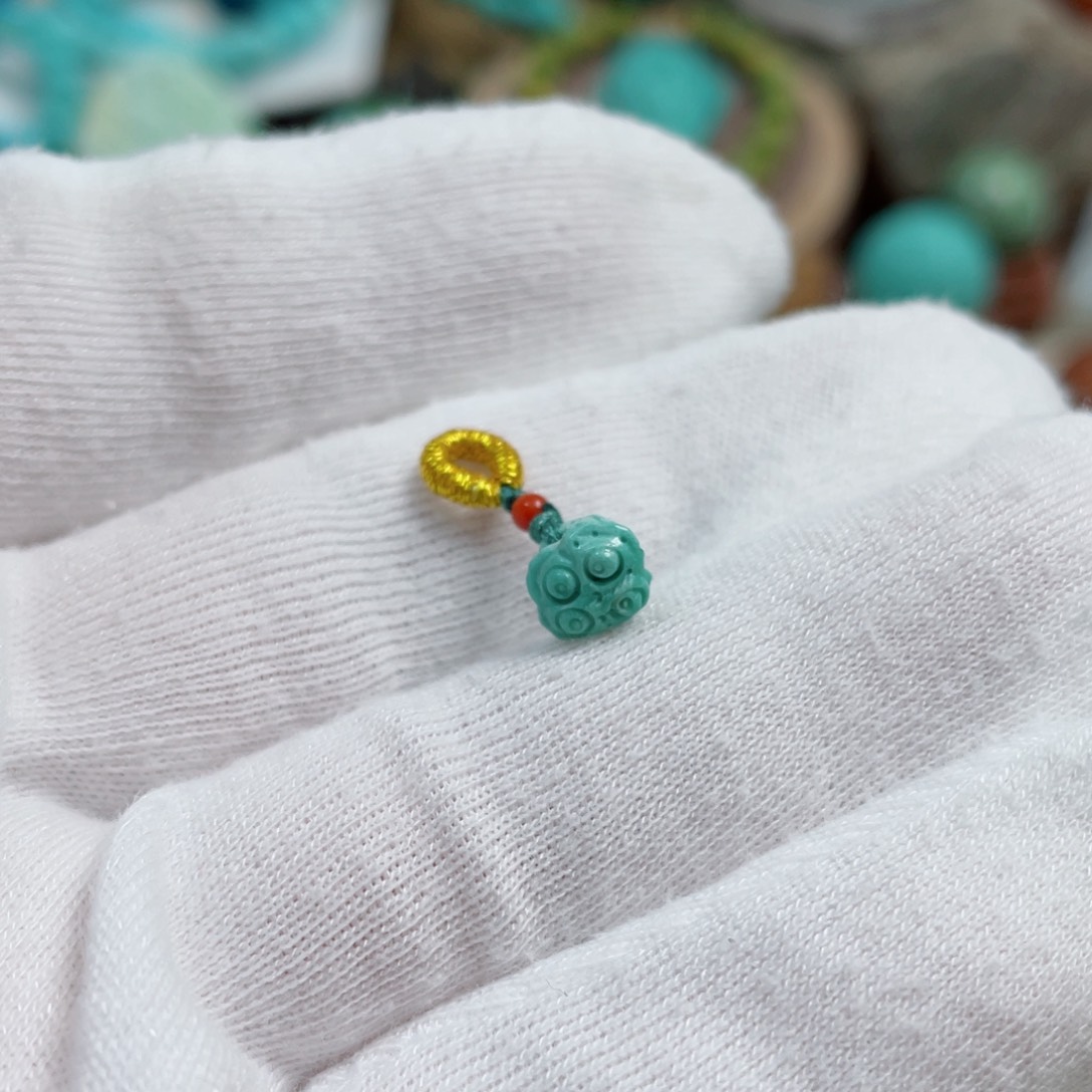 绿松石珠宝奇石未镶嵌