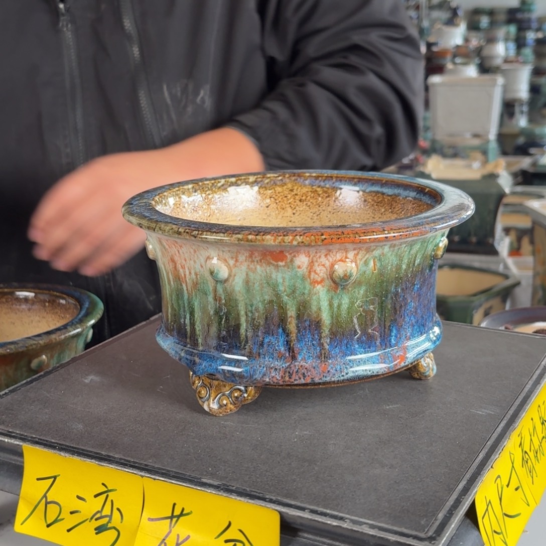 。一风堂石湾花盆 内17*9