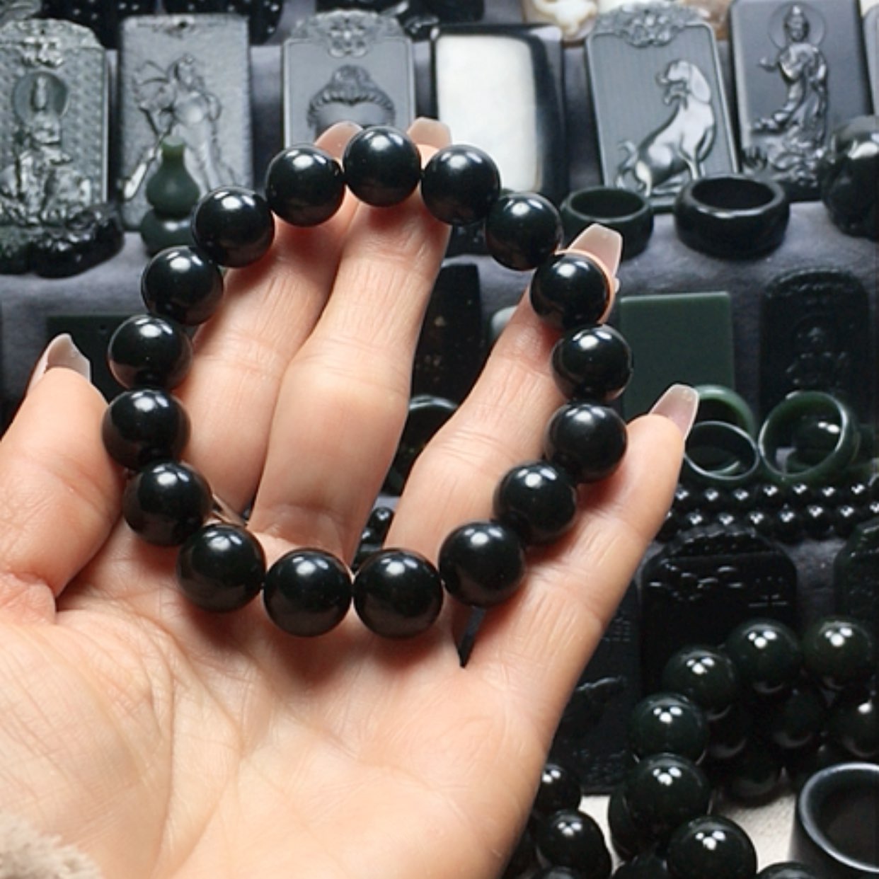 【闪购商品】和田玉手串未镶嵌