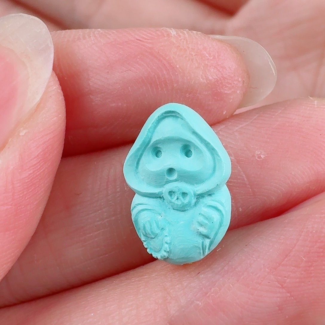 绿松石珠宝奇石未镶嵌