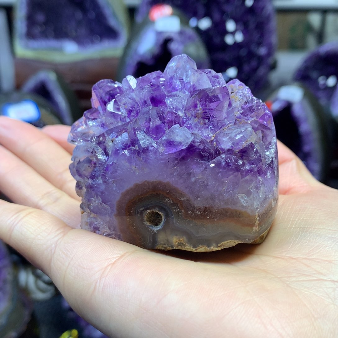 水晶摆件婷未镶嵌