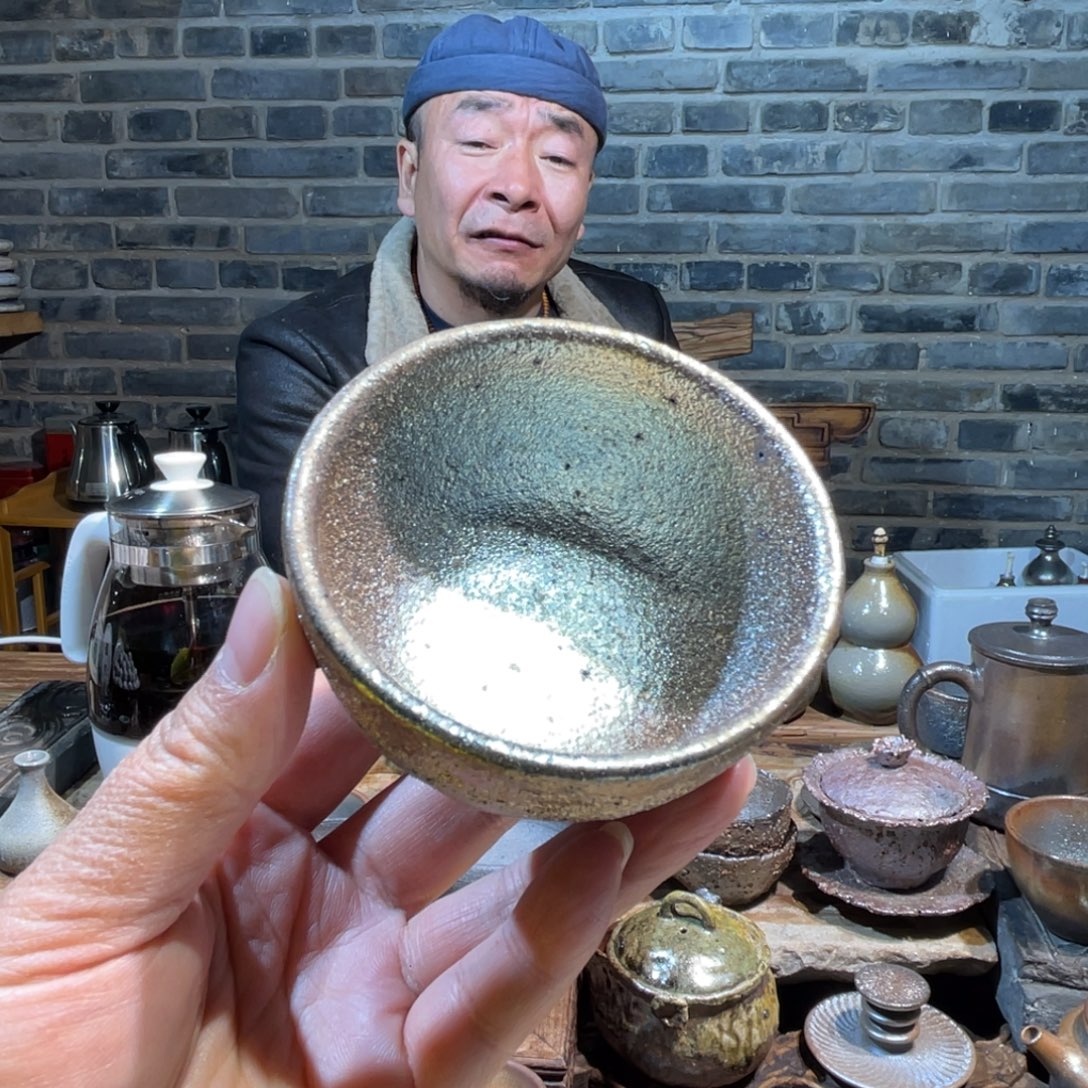 随***缘杯子云南陶泥高温柴烧茶具