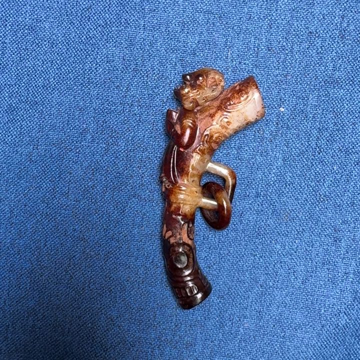 和田玉（糖玉）挂件未镶嵌