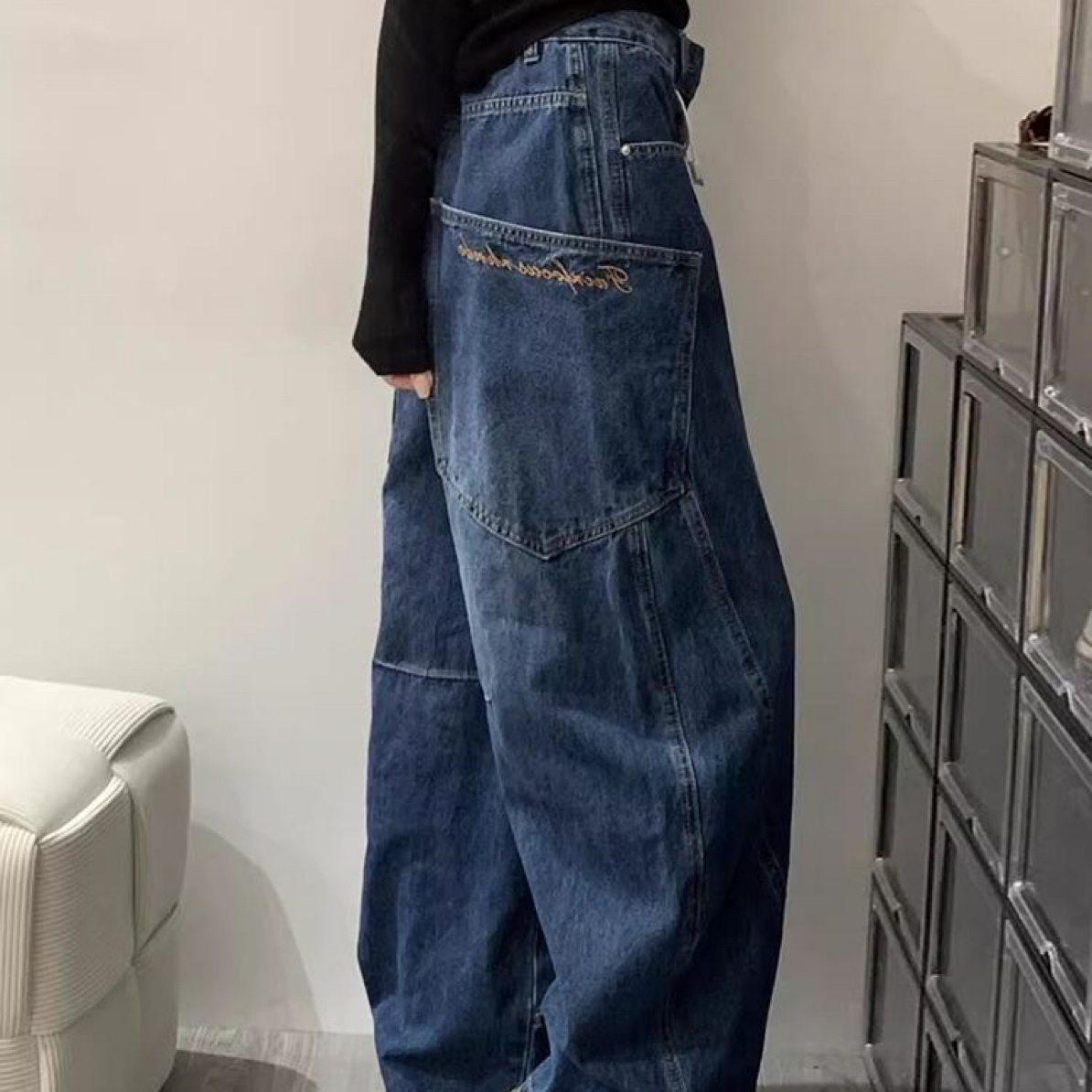 【时】【好】牛仔裤工厂尾货显瘦 默认瑕疵 no退货