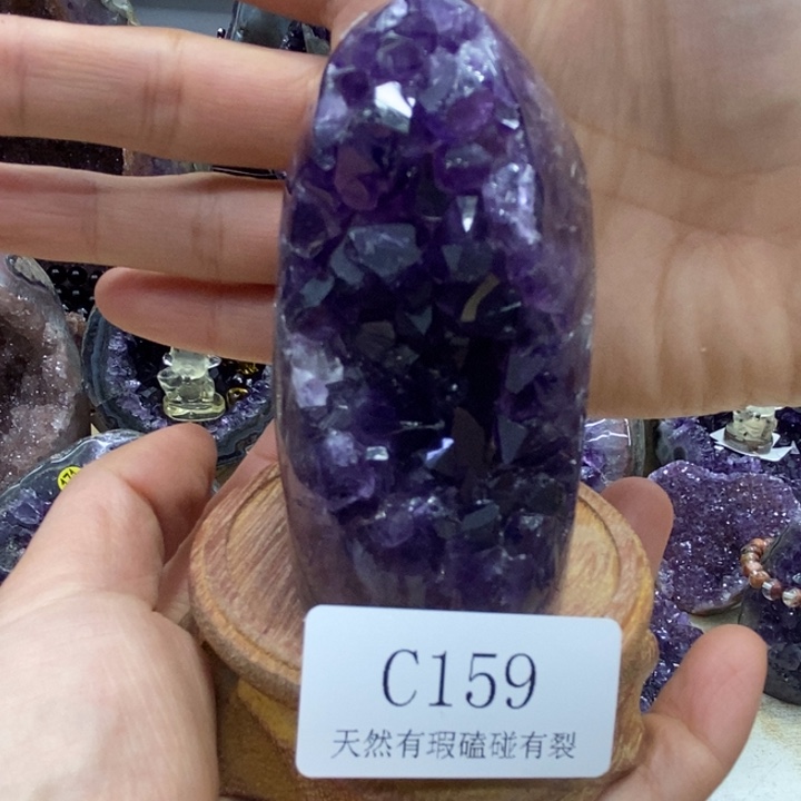紫晶大型摆件（非配饰）未镶嵌