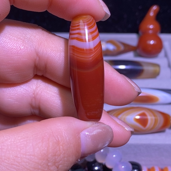 玛瑙/玉髓未镶嵌颈饰