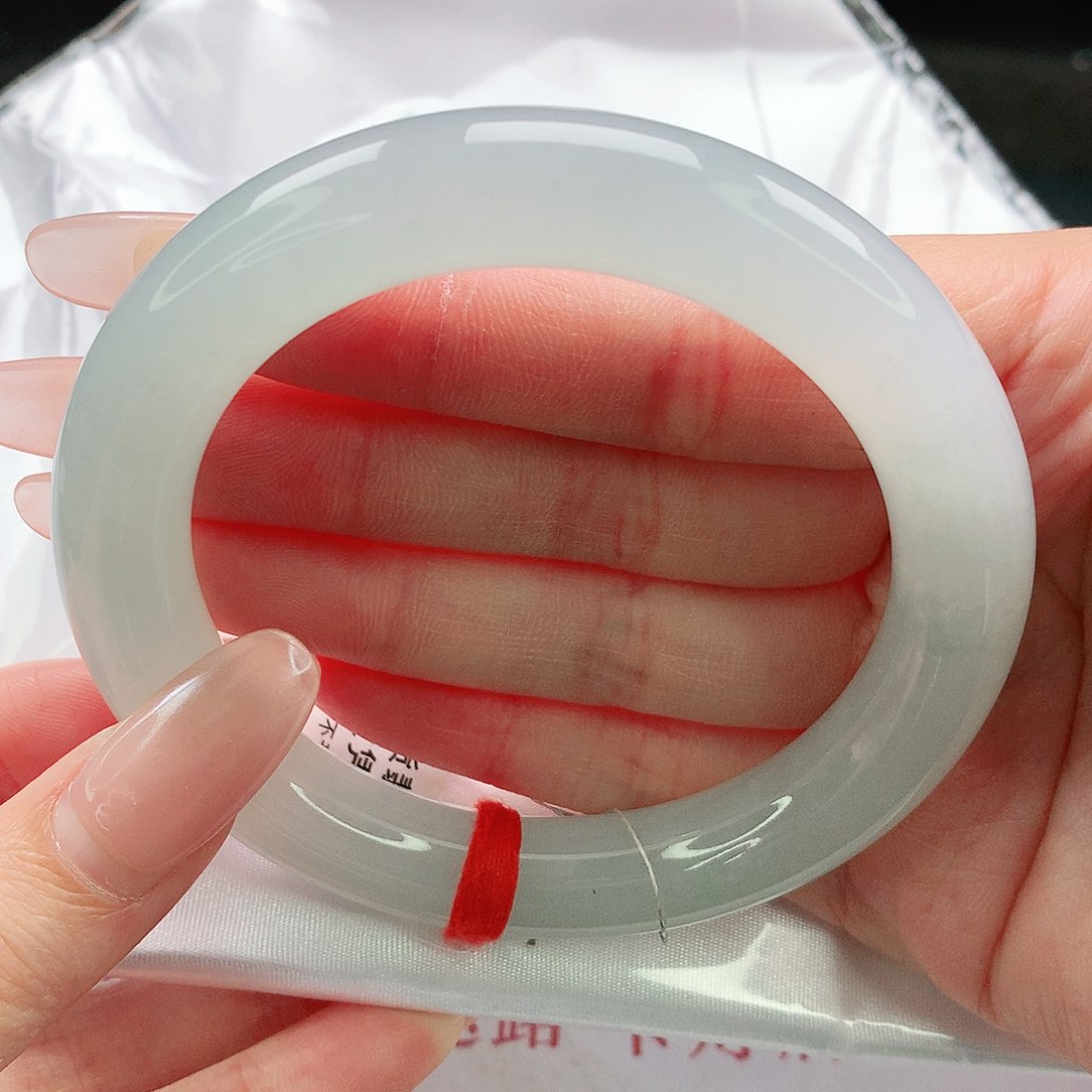 未镶嵌手镯翡翠57圈