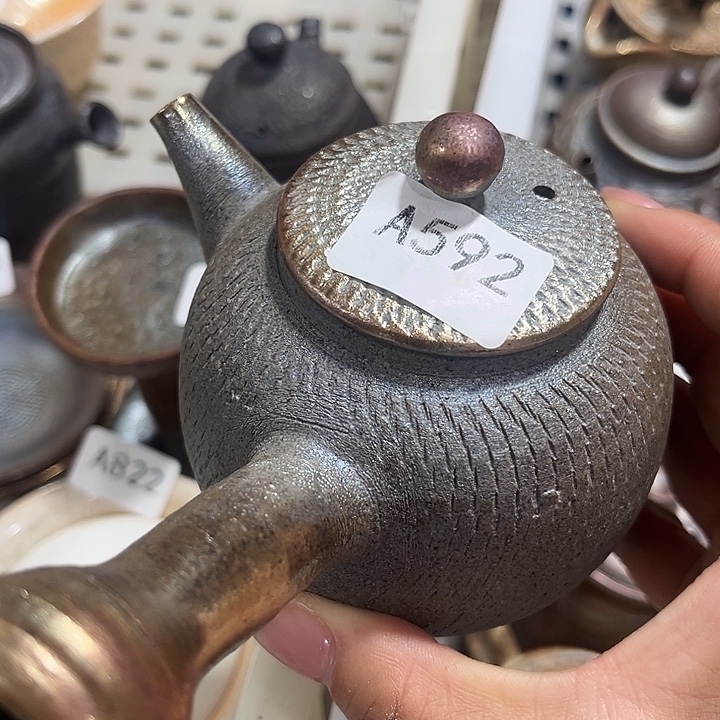 柴烧裸烧纯手工制作瑕疵不退不换