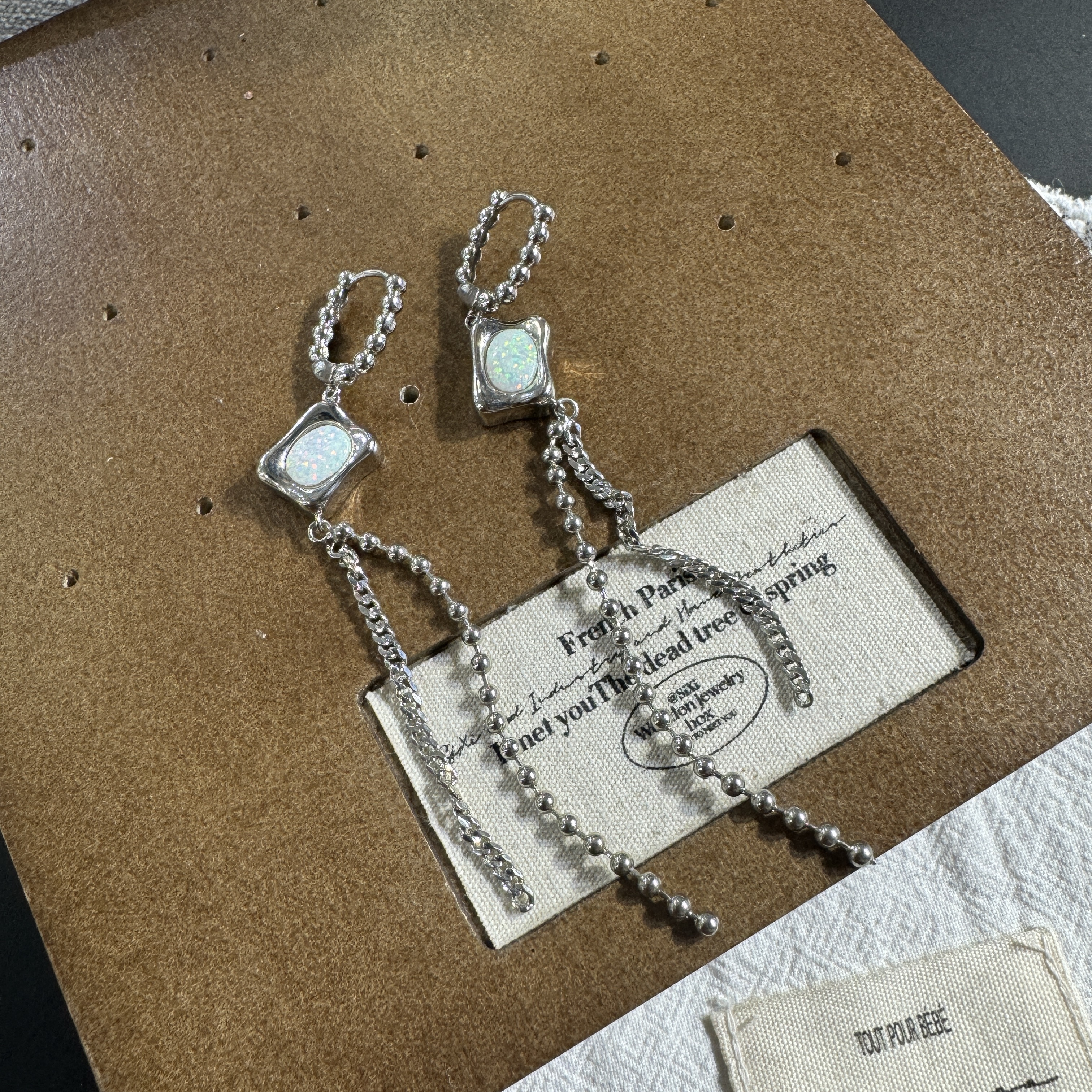 铜合金耳饰 简约时尚百搭耳环3445