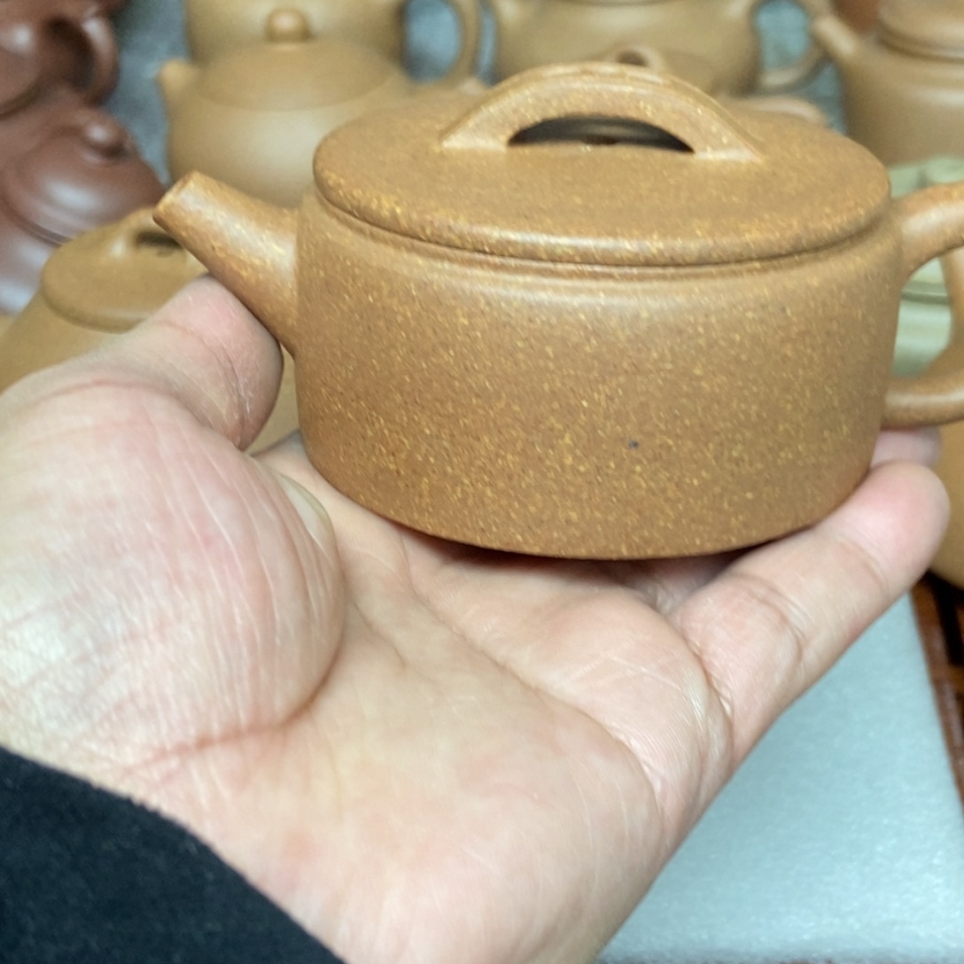 大***志紫砂茶壶青降零添加汉瓦壶90 CC