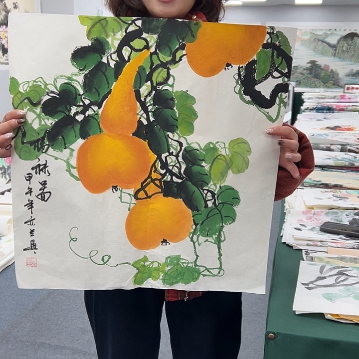 国画纯手绘国画作品大放漏！