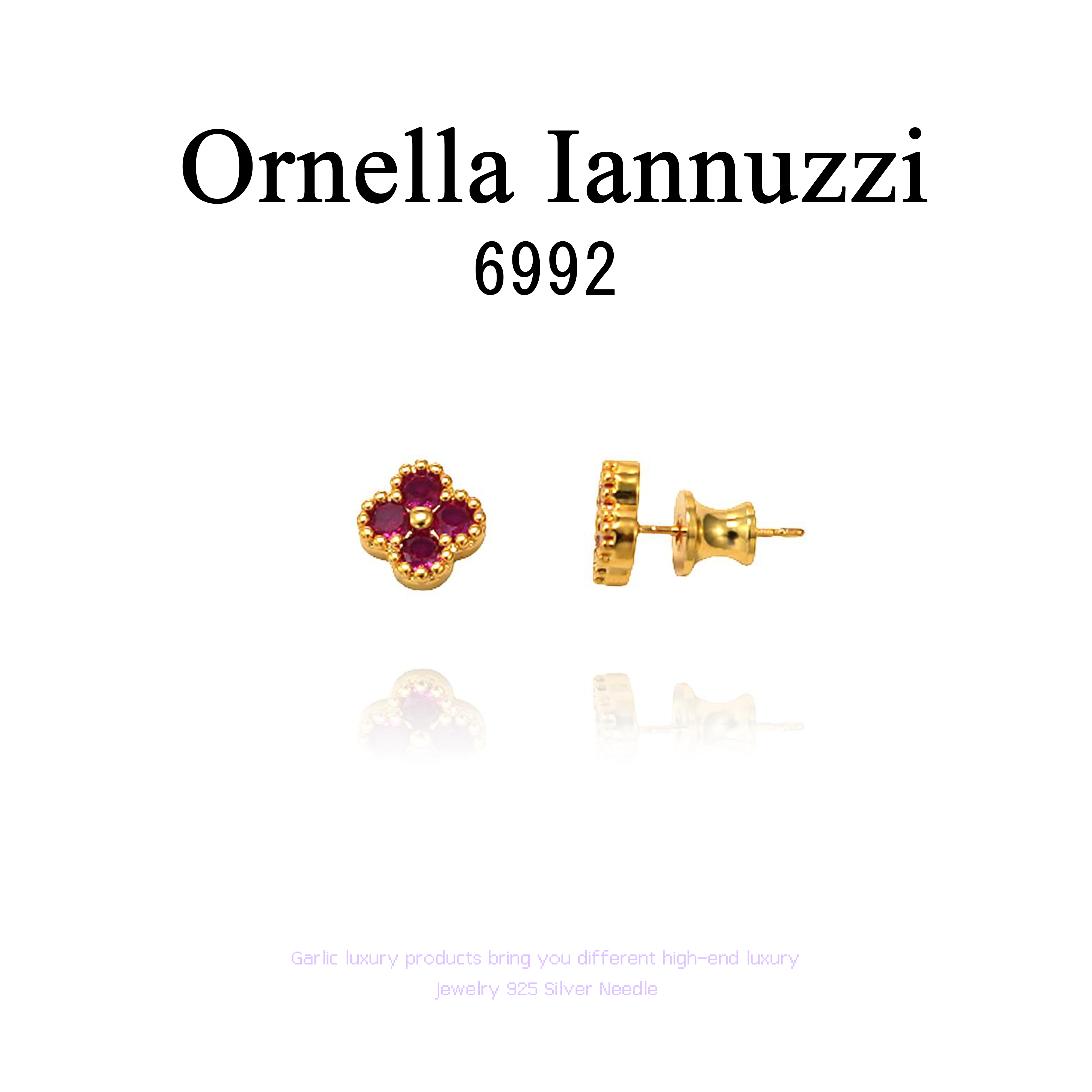  Ornella Iannuzzi【桃知窈窈】耳饰~6992