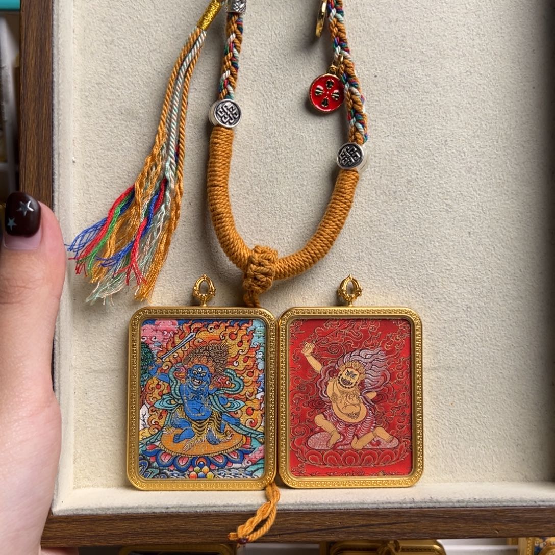 @***@吊坠双面定制不动