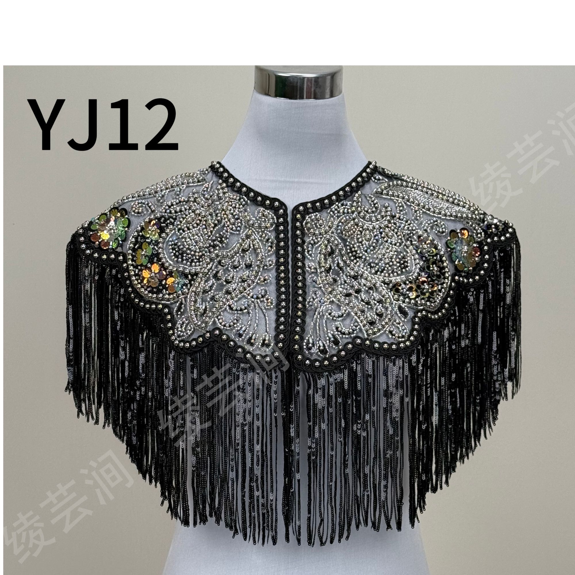 重工流苏披肩、元旦福利 黑银12款