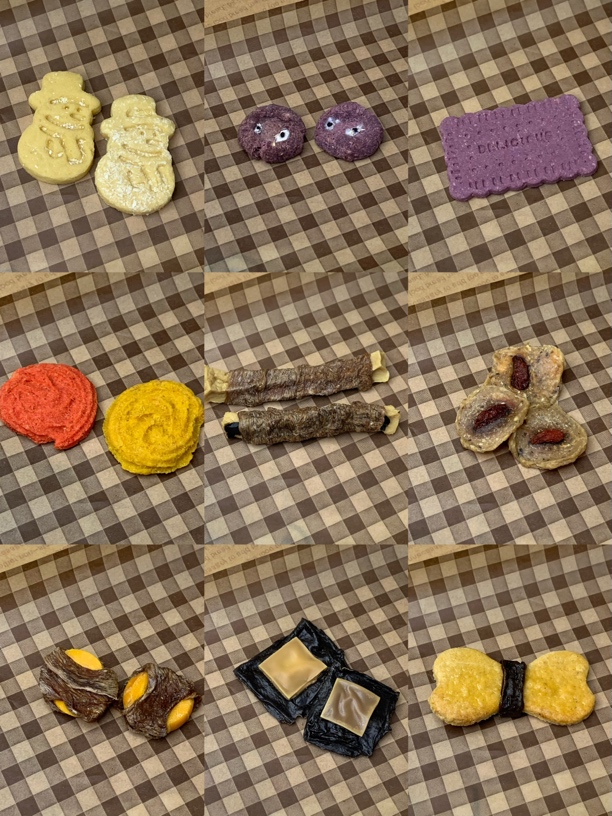 纯手作宠物零食对对碰