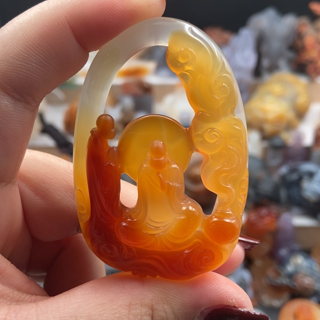 玛瑙/玉髓项链未镶嵌