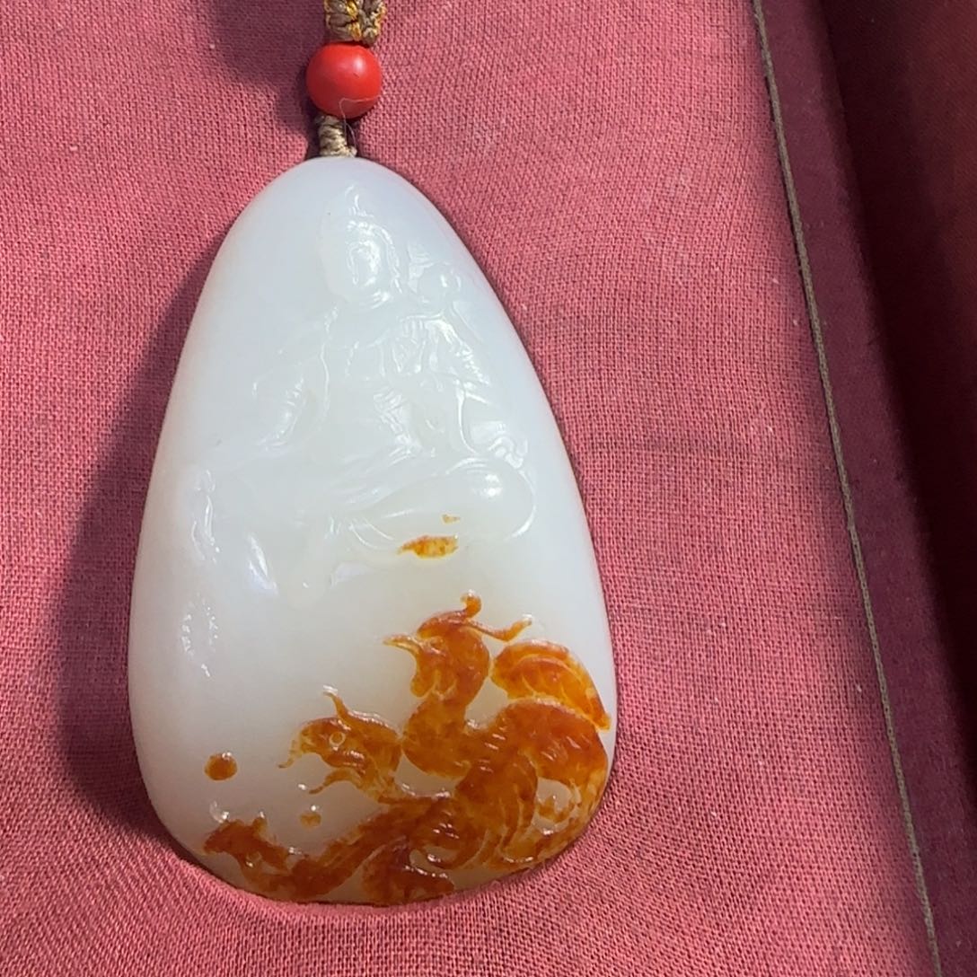 和田玉挂件未镶嵌