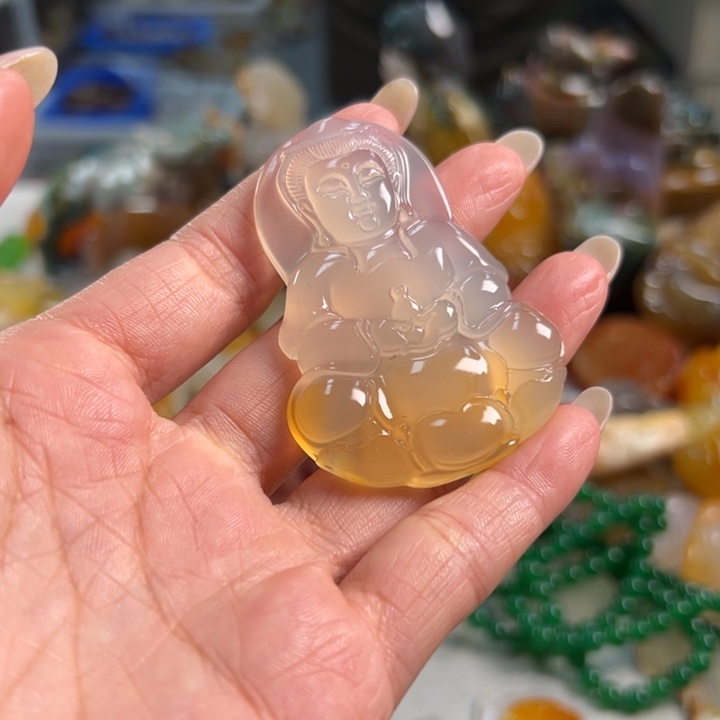 玛瑙/玉髓吊坠(不含链)未镶嵌