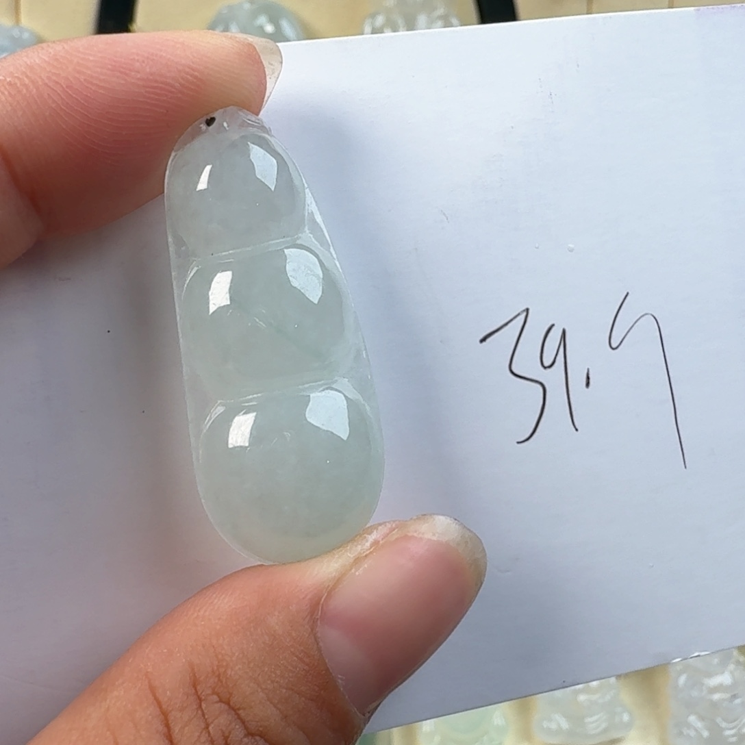 翡翠未镶嵌项链翡翠
