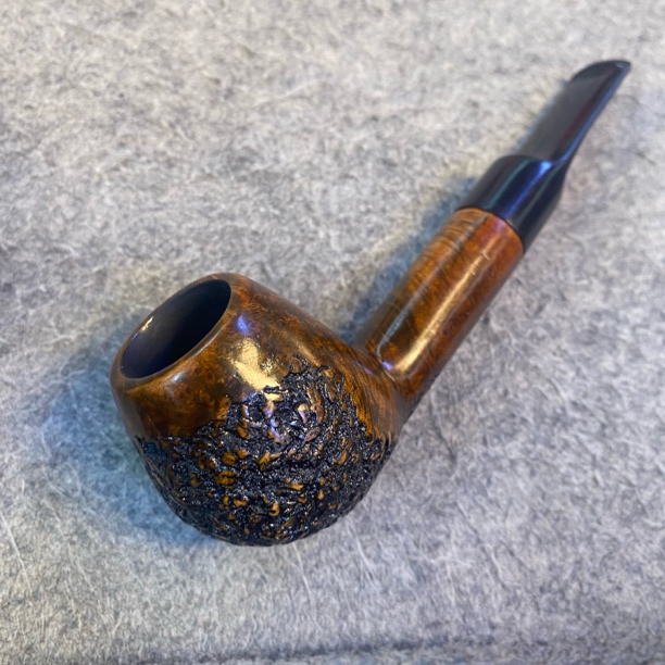 老斗戳记看不清石楠木烟斗