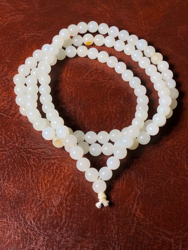 新疆和田玉108珠链