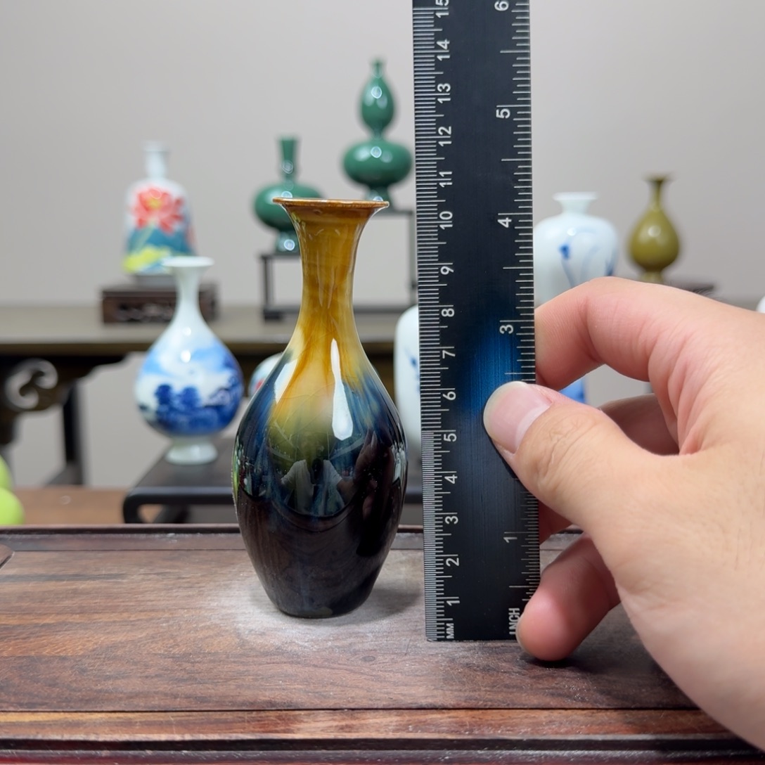 瓶陶瓷手非常迷你小花器