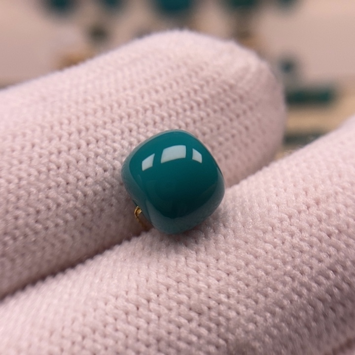 未镶嵌绿松石珠宝奇石老型8.5mm福利款AA995