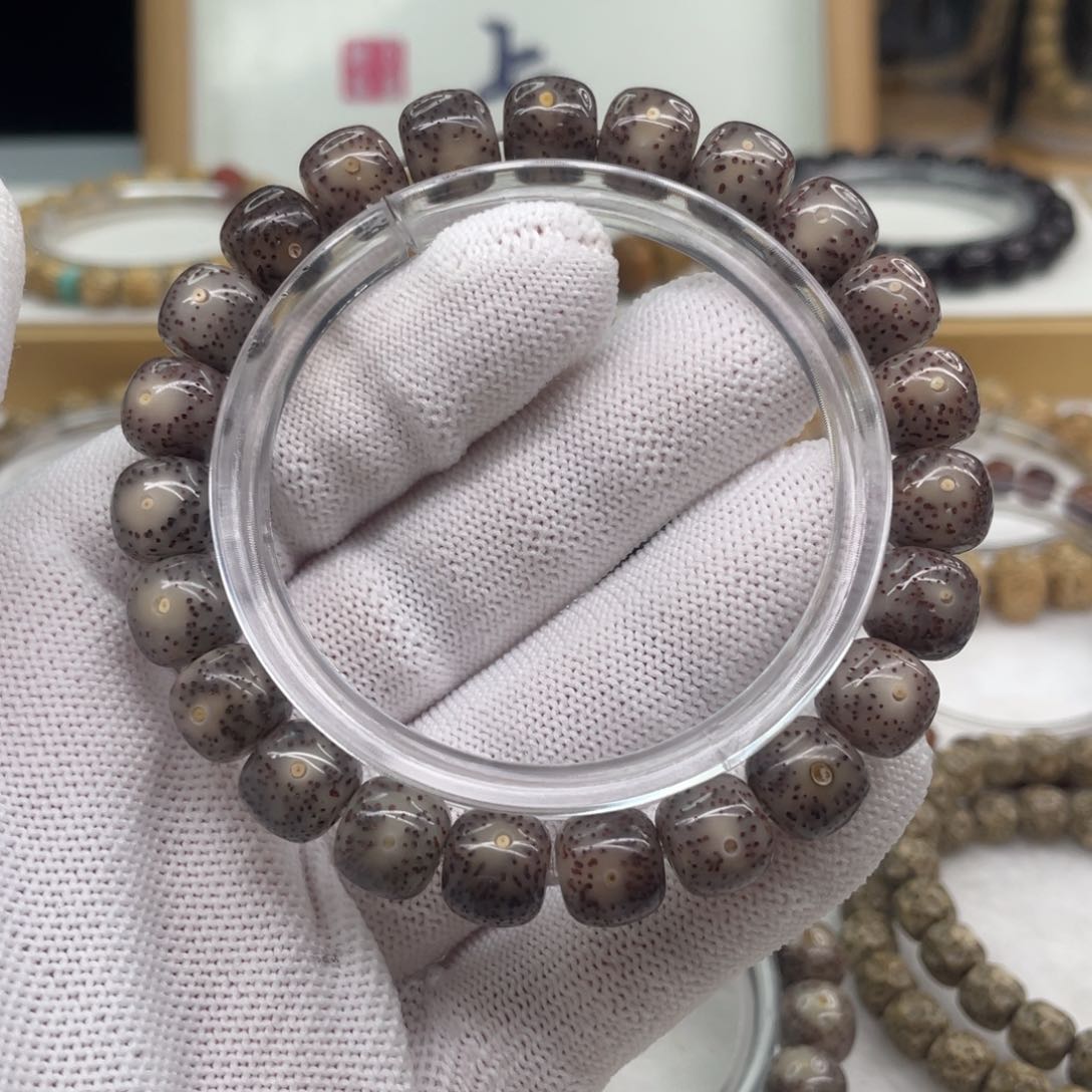 星月菩提手串黑冰9/10