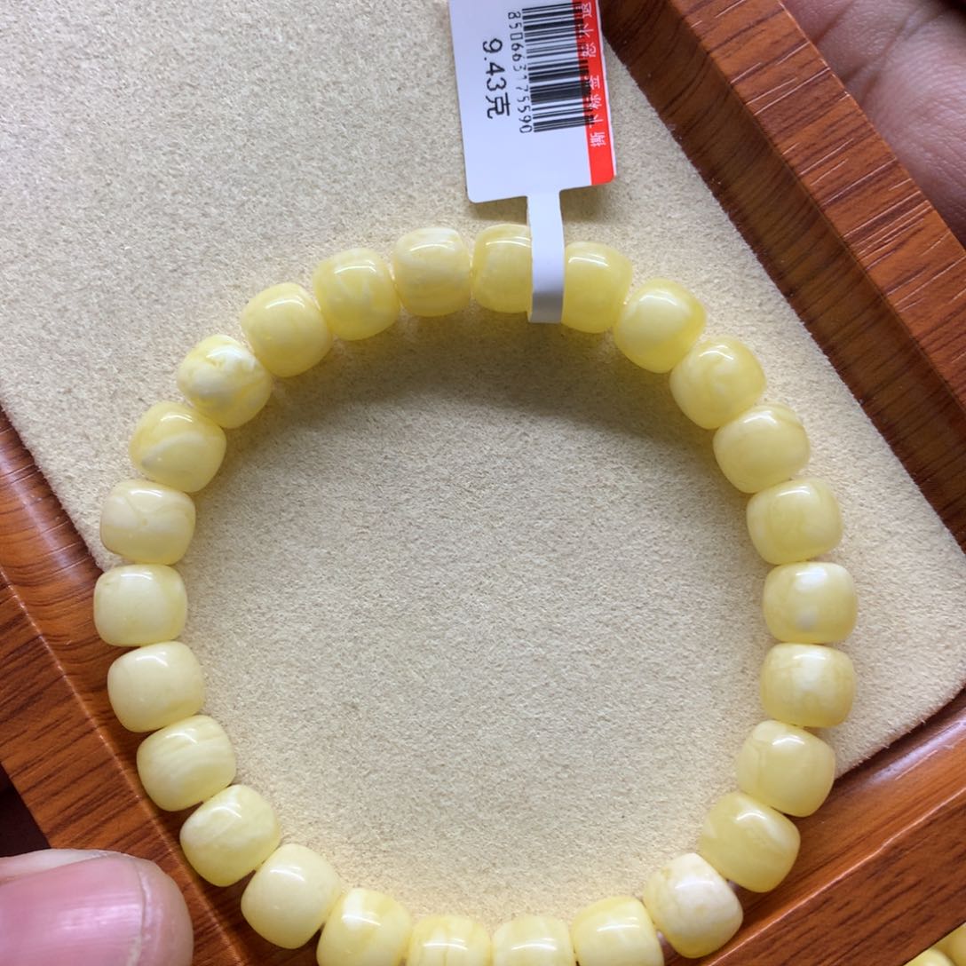 蜜蜡手链未镶嵌蜜蜡