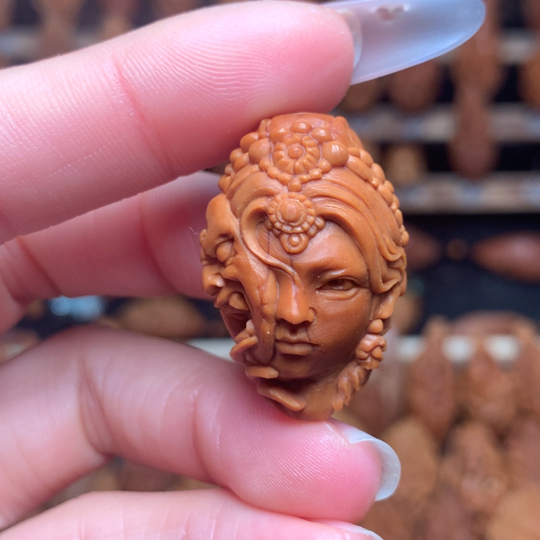 把件橄榄核扎基拉姆