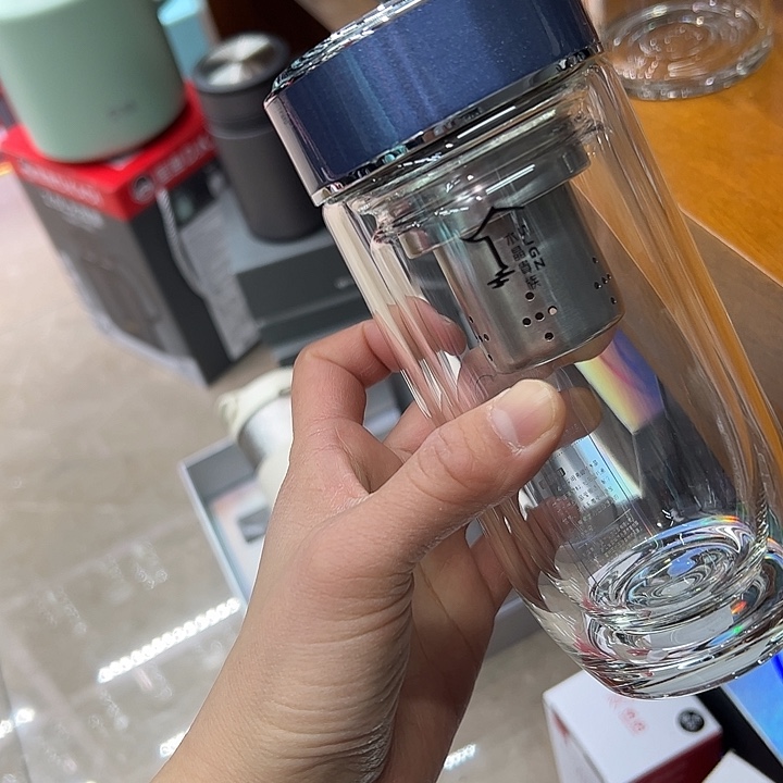 水晶贵族330ml -565-7蓝 鹅蛋杯