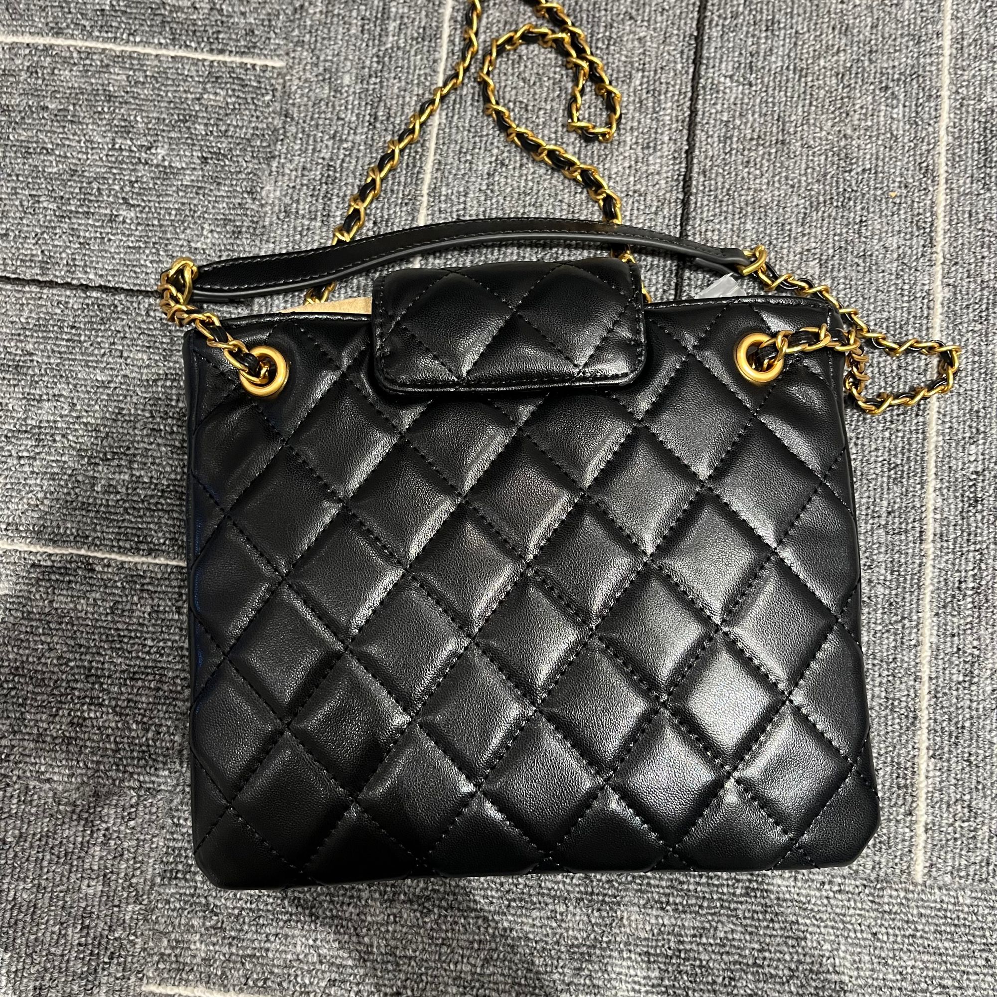 COCO DICV25新款高端定制时尚女包 方金大眼横盖