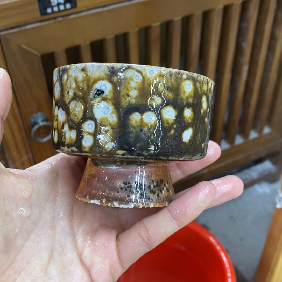 陶园柴烧，精品高货。安***?340瑕疵